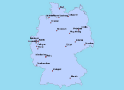 map Germany