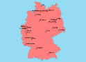 map Germany