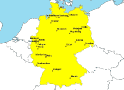 map Germany