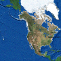 carte d'amerique du nord