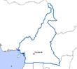 Carte du Cameroun