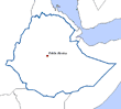 Carte de l'Ethiopie