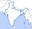 Carte de l'Inde