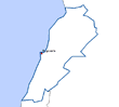 Carte du Liban
