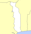 Carte du Togo