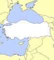 Carte de Turquie