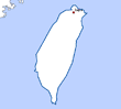 Carte de Taiwan